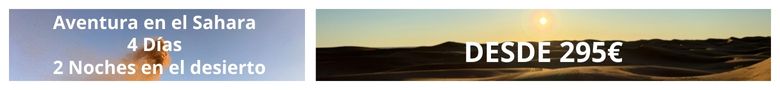 Aventura en el Sahara 4 Días 2 Noches en el Desierto