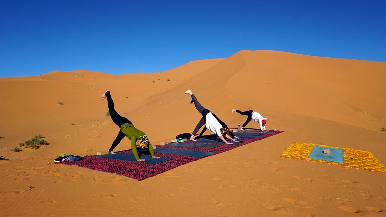 Yoga en Marruecos