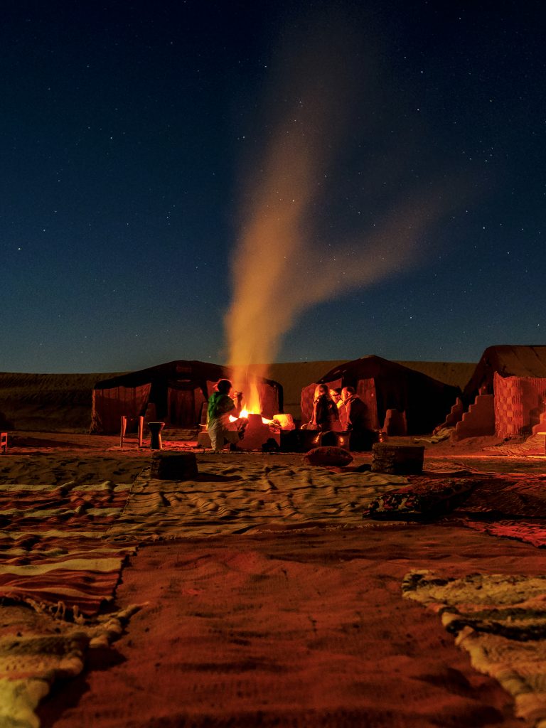  noche en el desierto del sahara
