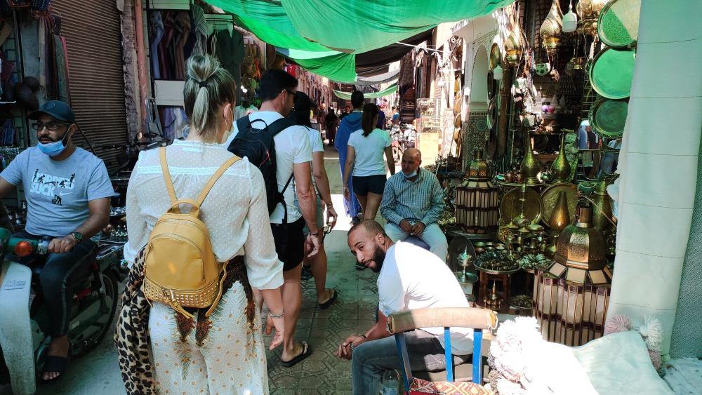 Estafas en Marrakech Medina y zoco
