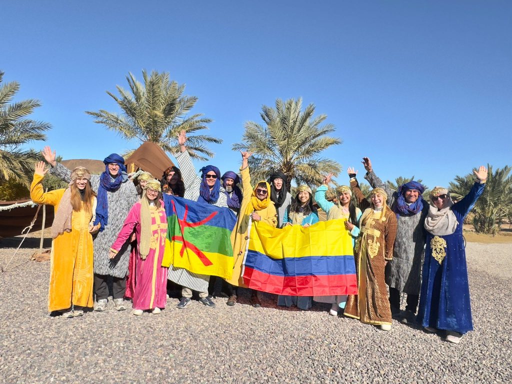 ruta de cine por Marruecos jaima en Marruecos viajeros desde Colombia