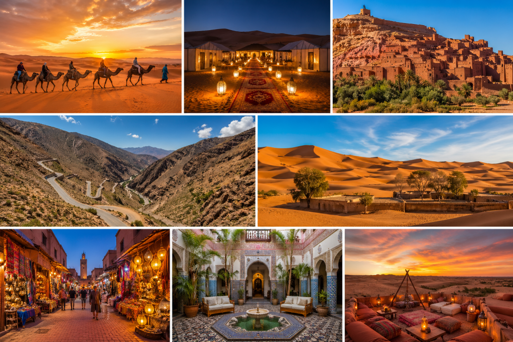 Ruta por Marruecos con presupuesto bajo 5 días